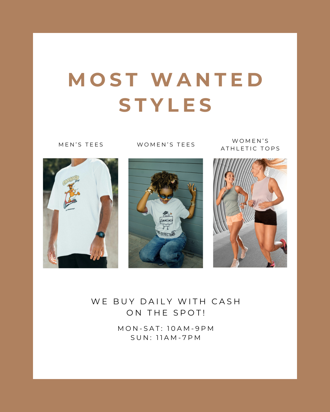 Most Wanted Items